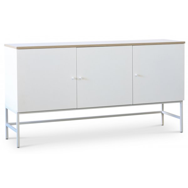 Edge sideboard - Vit h�gtryckslaminat (HPL)