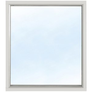 Fast fönster 3-glas - Aluminium - U-värde 1,1