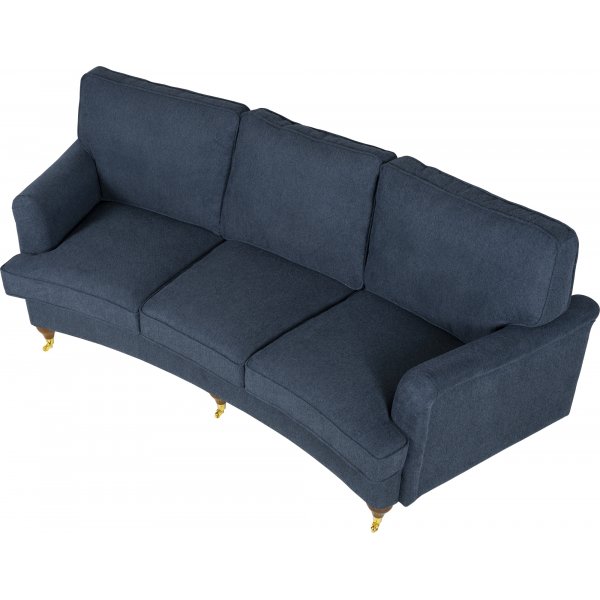 Howard Watford Deluxe 3-personers sofa - Mørkeblå Howard Watford Deluxe 3-personers sofa - Mørkeblå