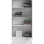 Space garderob vit 80 cm bred med 170,5 cm h�g