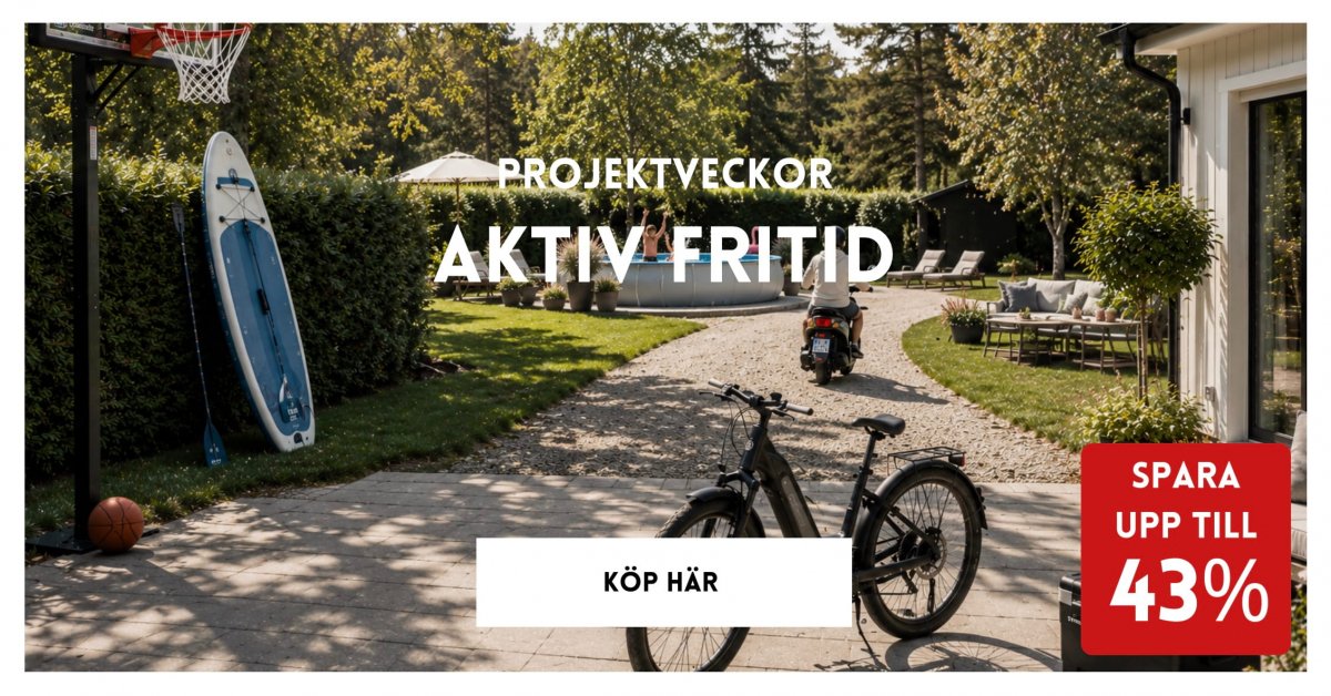 Projektveckor: Aktiv fritid
