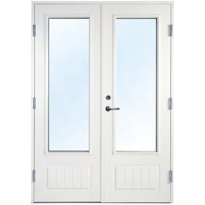 Paraltandörr med klarglas - Bröstningshöjd 500 mm + Tryckespaket - Altandörrar, Ytterdörrar, Dörrar & portar