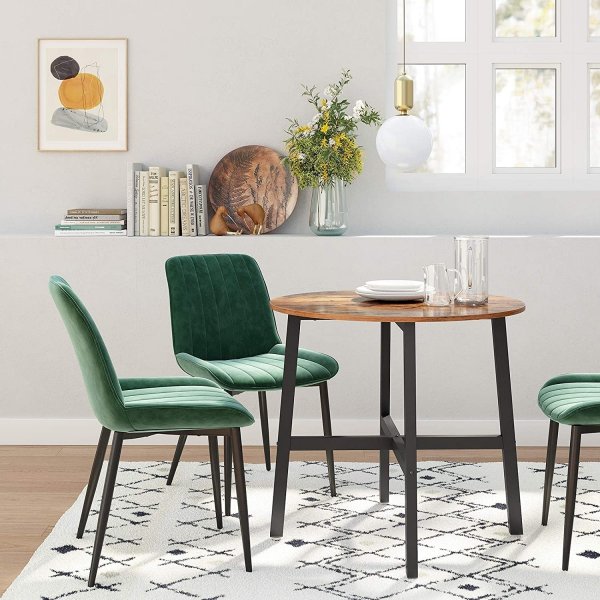 Matbord �80 cm - Brun/svart