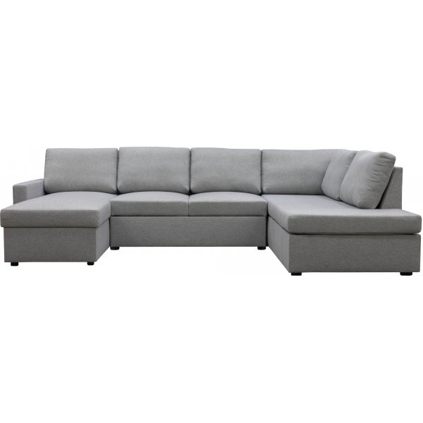 U soffa b�ddsoffa gr� - T�rn�