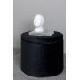 Jabar sittpuff - Svart sammet