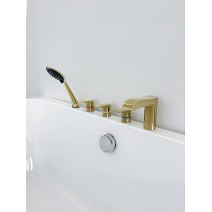 badkarsblandare solaris - guld