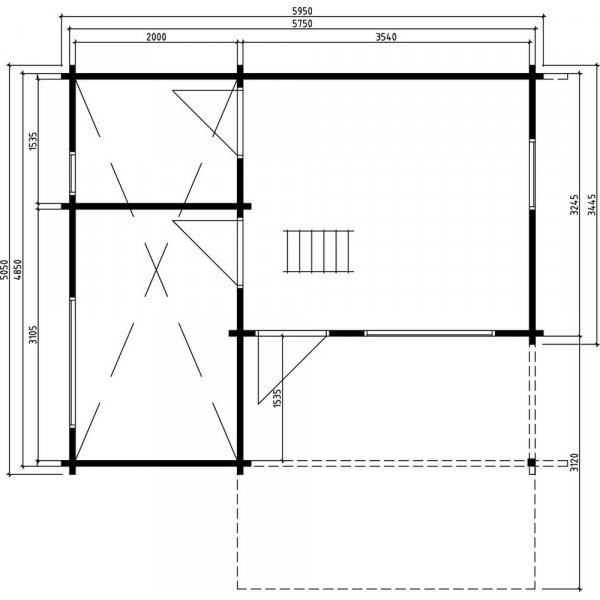 Fritidshus Harald - 28 m