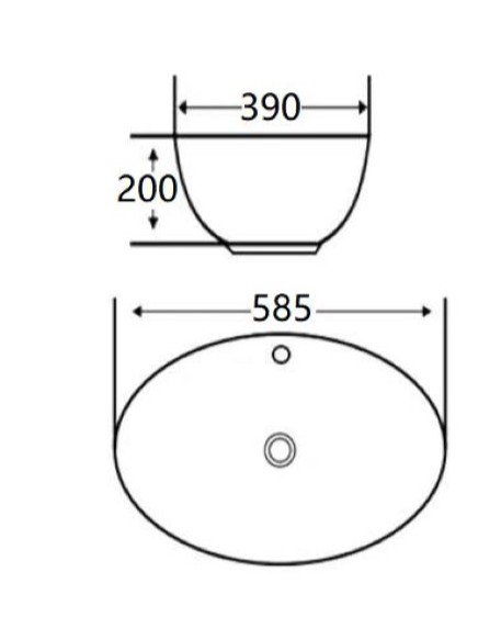 Tv�ttst�ll Keramik Vit 58,5x39x20 cm