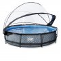 Pool 360 cm + Kupoltak