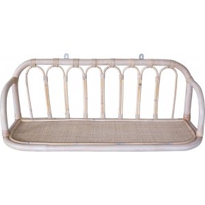 Fammy v�gghylla i rotting 80 cm - Whitewash