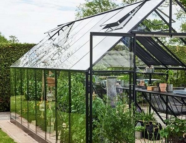 Greenhouse Qube 13 m² - Schwarz Greenhouse Qube 13 m² - Schwarz