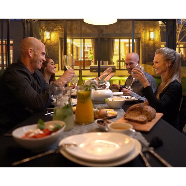 Canopia Ledro Drivhus Orangeri 8,7 m² - Grå Canopia Ledro Drivhus Orangeri 8,7 m² - Grå