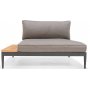 Lifestyle Garden Topaz Loungegruppe mit Tagesbett - Grau/Teak Lifestyle Garden Topaz Loungegruppe mit Tagesbett - Grau/Teak
