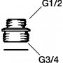 FM Mattsson vergngsnippel Krom - 2727-0000