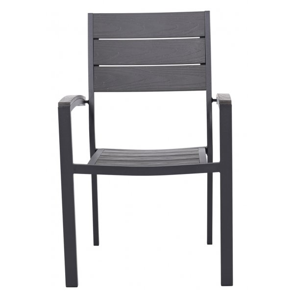 Las Vegas Outdoor-Sessel - Schwarz / Graues Aintwood Las Vegas Outdoor-Sessel - Schwarz / Graues Aintwood