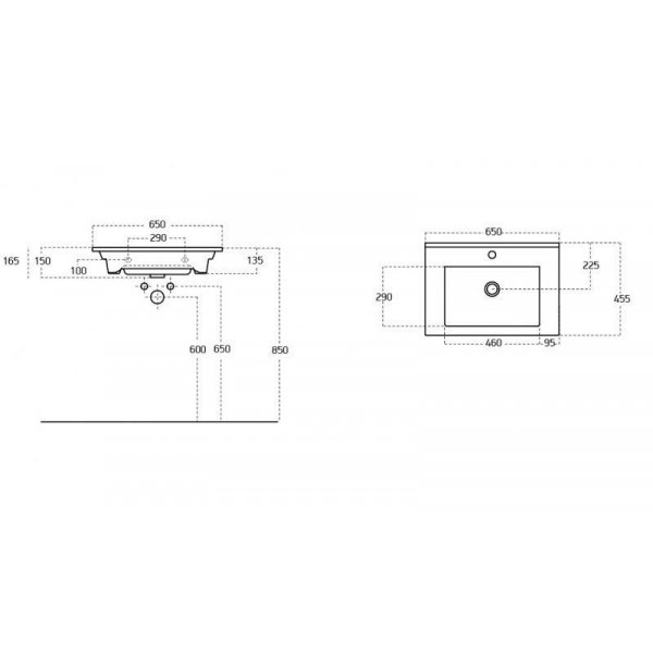 Badrumsmbler Sorrento - Grafitfrgat set
