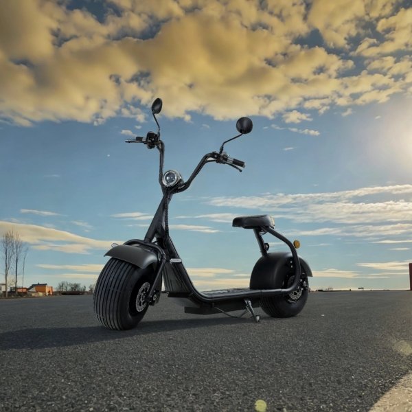 Fatscooter 2000W s�hk�potkulauta 55 km/h LG litium-akku 13 Ah