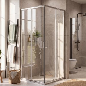 Duschkabine 80x80x185 cm - Vero 80