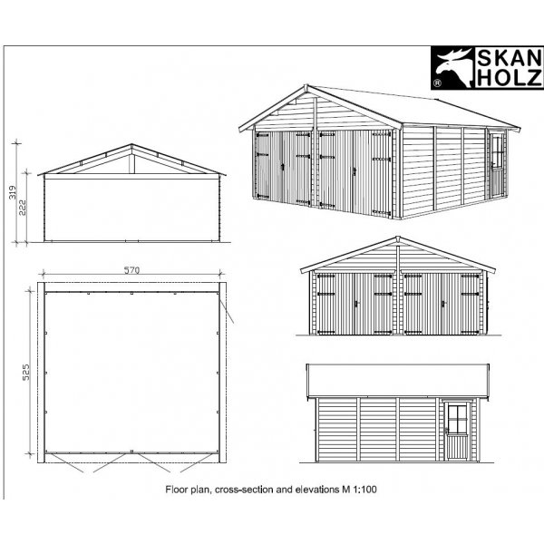 Garage Lillehammer 3 - 30 m�