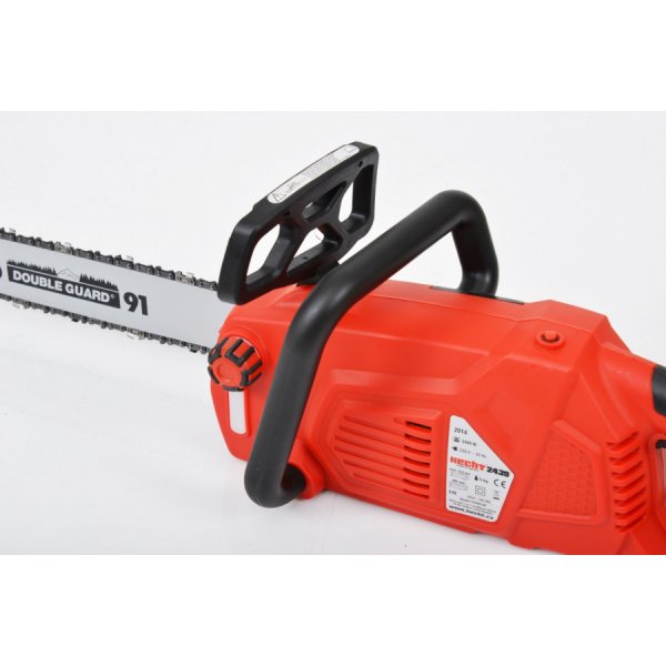 Elektrisk motorsav med hurtig kædespænding og overbelastningsbeskyttelse - 2400W Elektrisk motorsav med hurtig kædespænding og overbelastningsbeskyttelse - 2400W