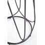Bobby sidobord �40 cm - Valn�t/svart