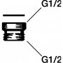 FM Mattsson vergngsnippel Krom - 2943-0000