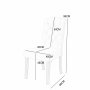 Lexington matstol - Beige/m�rkbrun