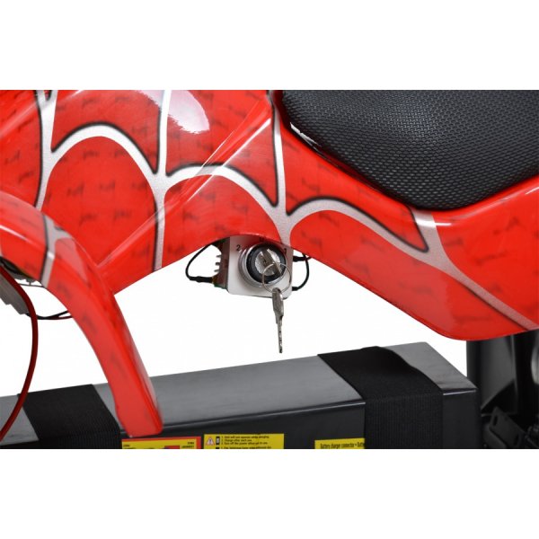 Mini-fyrhjuling Red-Spider - 800W