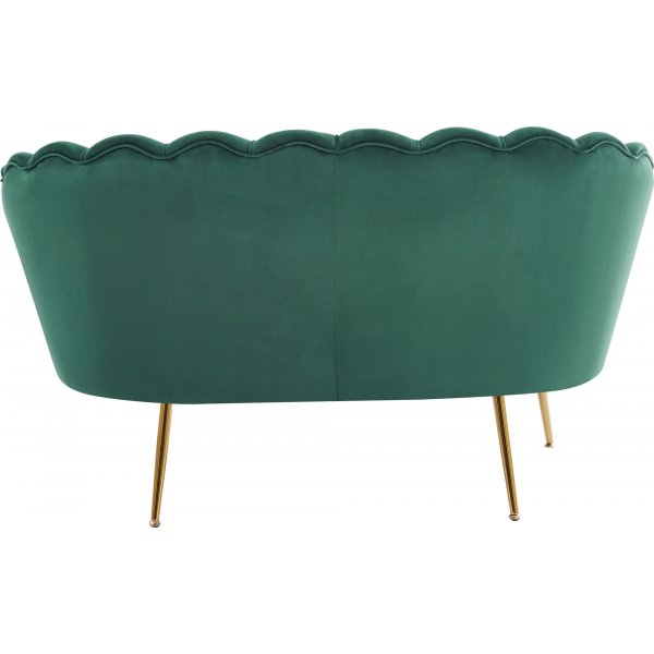 2-sits soffa gr�n/m�ssing - Kingsley