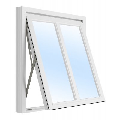 Trä-vridfönster - 3-glas - Med bågpost - U-värde 1.1
