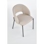 Stol beige med svarta ben - Cadeira Stol beige med svarta ben - Cadeira