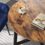 Matbord �80 cm - Brun/svart