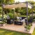Pergola mit Dach 3x3 m Aluminium - Sonnenschutz & Traktionsvorrichtung