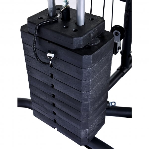 Hemmagym Slim-trainer - Komplett paket med 45kg vikter Hemmagym Slim-trainer - Komplett paket med 45kg vikter