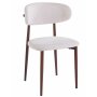 Ingrid matstol Beige/valn�t
