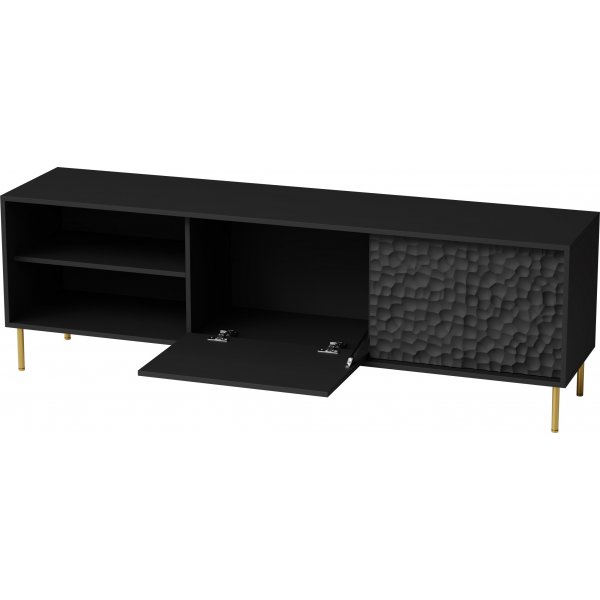 Bullet TV-b�nk - Svart/guld