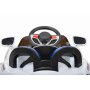 Eldriven sportbil fr barn - Vit