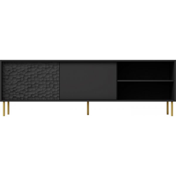 Bullet TV-b�nk - Svart/guld