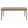 Oskar matbord i oljad ek - 180/258 cm - F�rl�ngningsbart