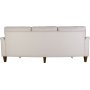 Howard soffa 3-sits beige - Svängd modell Howard soffa 3-sits beige - Svängd modell