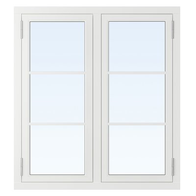Klassisk vindue 2:fags - Træ - Malet