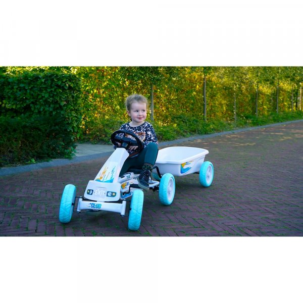 Trampbil Foxy Club + släpvagn Trampbil Foxy Club + släpvagn