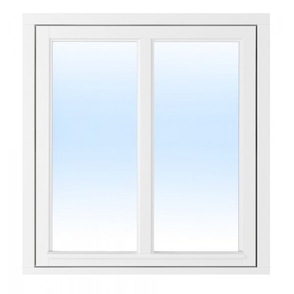 Vridfönster med mittpost - 3-glas - aluminium - U-värde 1,1 + Karmhylsor Vridfönster med mittpost - 3-glas - aluminium - U-värde 1,1 + Karmhylsor
