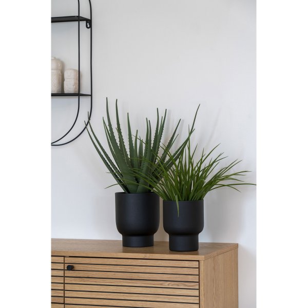 Aloe Vera konstv�xt - H:51 cm - Gr�n