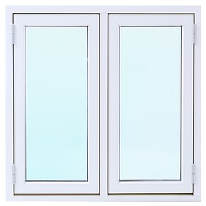 3-glas aluminiumfönster utåtgående - 2-Luft - U-värde 1,1 - Klarglas, 8x5 - Treglasfönster, Fönster