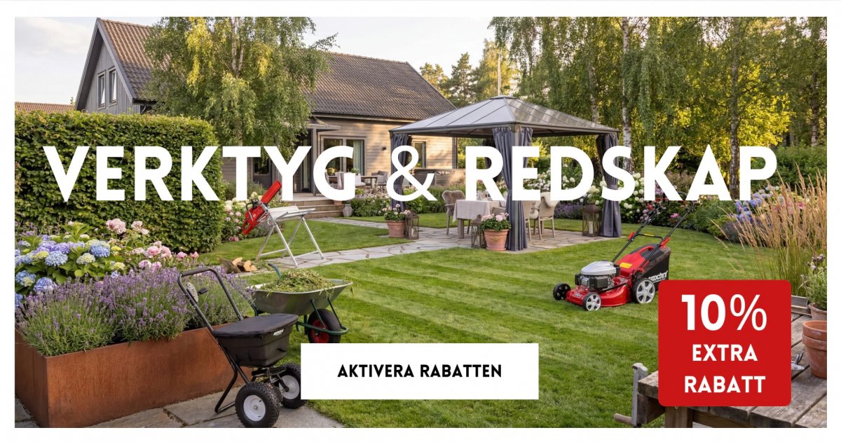Verktyg & Redskap 10%