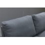 U-soffa Solna v�ndbar - 367 cm - m�rkgr�