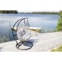 Ransby dubbel hngstol  Svart/gr