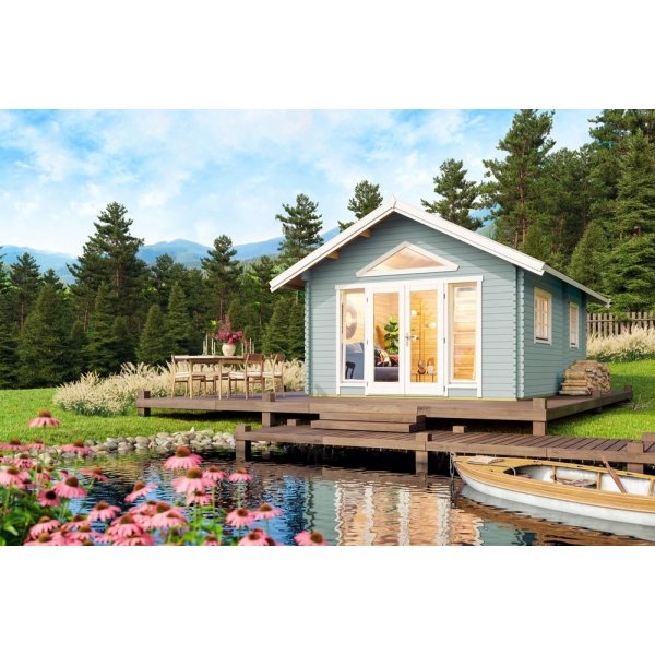 Attefallshus Lina B .V2 - 22,4 m�