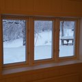 Fönster mot älven 3-glasfönster Trä utåtgående - 3-Luft - U-värde 1,1